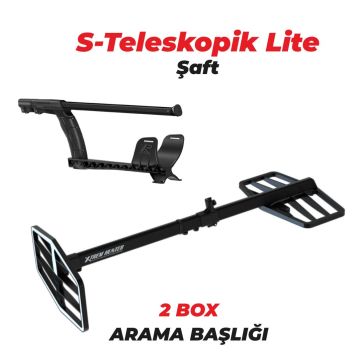 Xtrem Hunter Dedektör - DOUBLE PAKET DEUS 2 Dedektör 34x28cm Başlıklı Paket