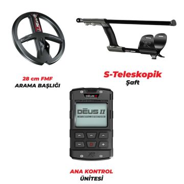 Xtrem Hunter Dedektör - DOUBLE PAKET DEUS 2 Dedektör 28cm Başlıklı Paket
