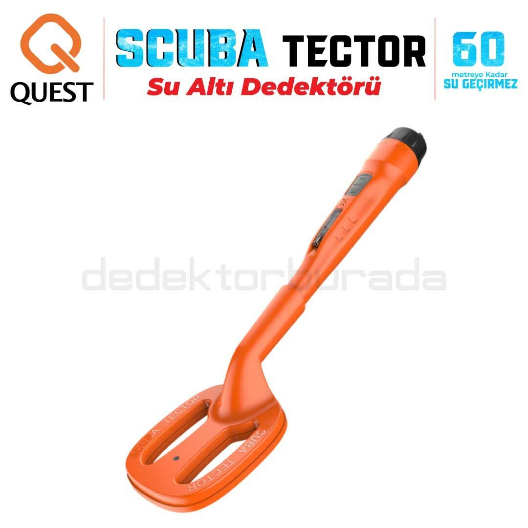 2.El Scuba Tector Su Altı Dedektörü  - Turuncu