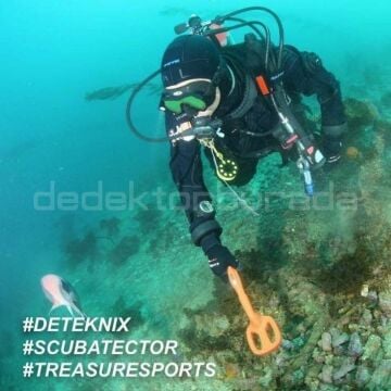 Scuba Tector Su Altı Dedektörü  - Turuncu