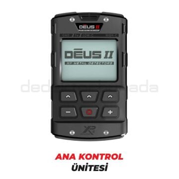 DEUS 2 - 24x13cm HF2 Başlıklı , Ana Kontrol Üniteli Dedektör WS6 Kablosuz Kulaklıklıklı Full Paket