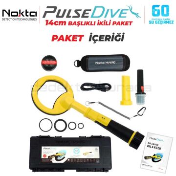 2.EL PulseDive Scuba Dedektörü - Sarı