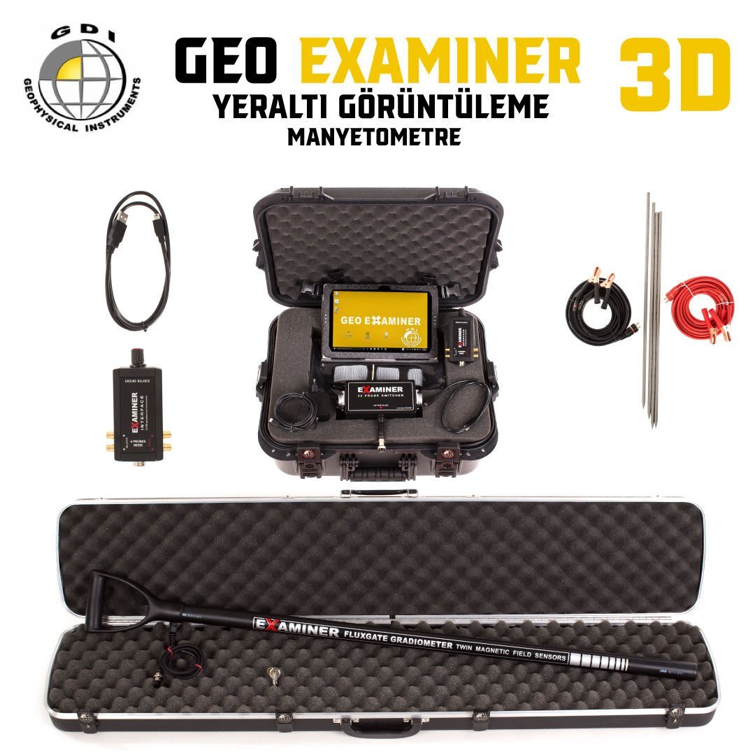 GEO EXAMINER Yer Altı Görüntüleme - Manyetometre