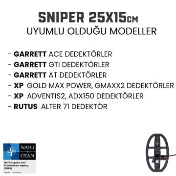 Sniper 6x10''  (15x25 cm) Arama Başlığı