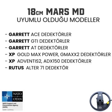 MARS MD 7'' (18 cm) Arama Başlığı