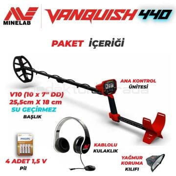 2.EL Vanquish 440 Dedektör
