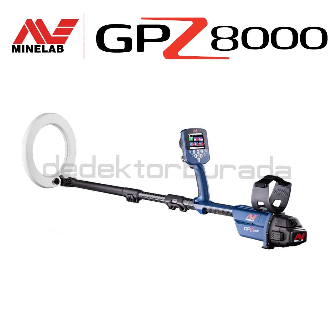 Minelab GPZ 8000 Dedektör - Yeni Dedektör Modeli Dedektör Burada