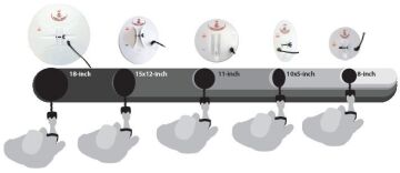 GPX 5000 Altın Dedektörü PRO PAKET ( 11'' ve 15x12”  ve 18'' DD Başlıklı )