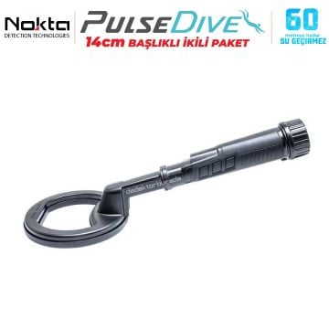 PulseDive Scuba Dedektörü - Siyah