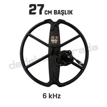 RDR Deep Pro Maxx Derin Arama Dedektörü -  6 kHz 27cm Başlıklı Paket