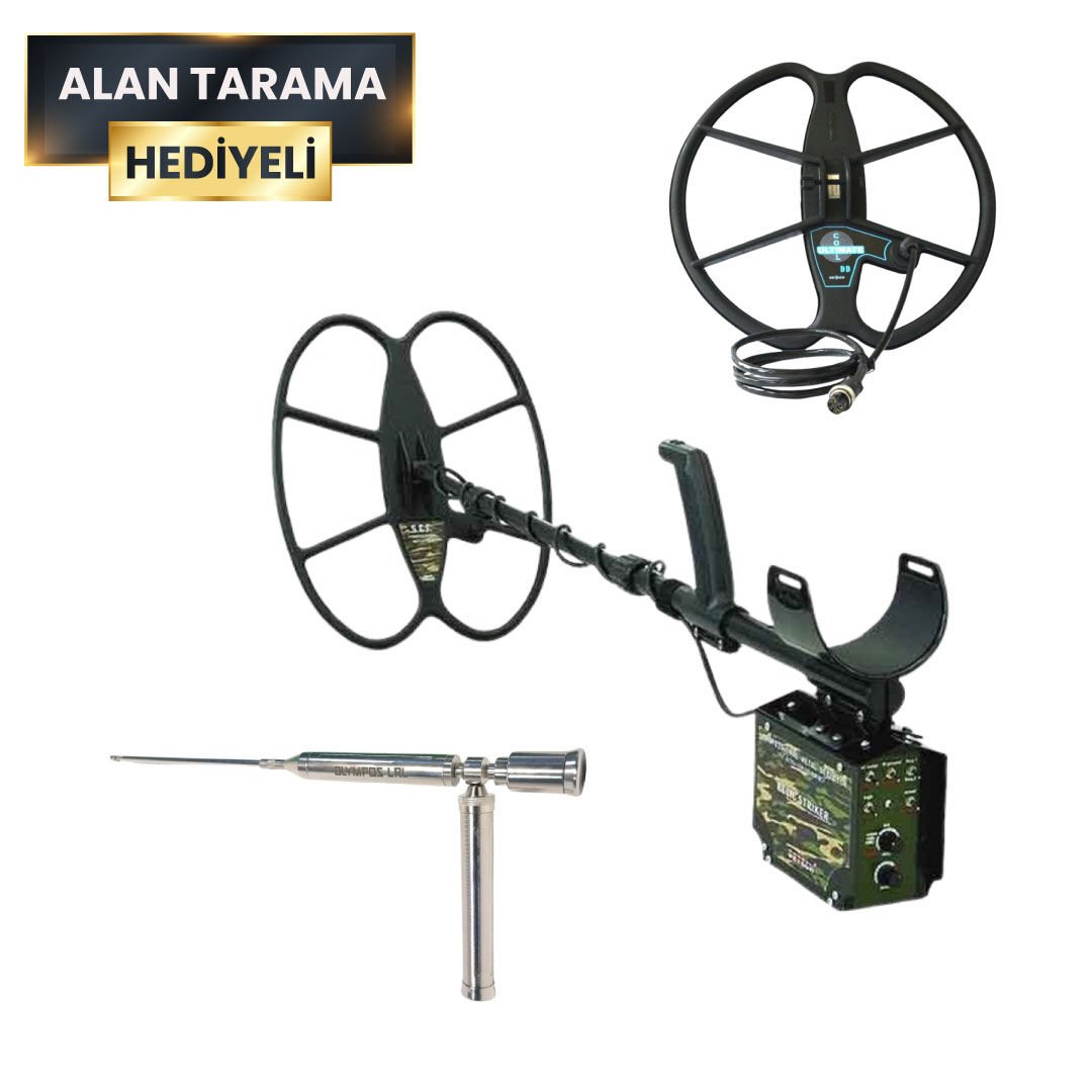 RELIC STRIKER Dedektör (18x15 Sef+13'' Ultimate)