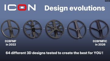 XP ICON Dedektör – Ana Kontrol Ünitesi & Başlık