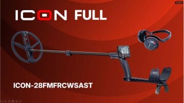 XP ICON Dedektör – FULL Paket Ana Kontrol Ünitesi & Başlık WSA Stereo Kulaklık