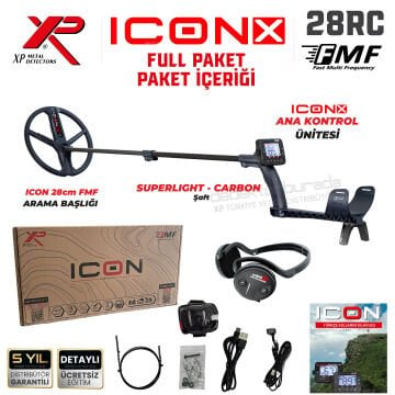 XP ICONX Dedektör – FULL Paket WSA ST Kulaklık