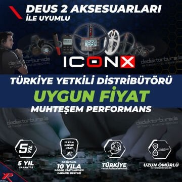 XP ICONX Dedektör – FULL Paket WSA ST Kulaklık