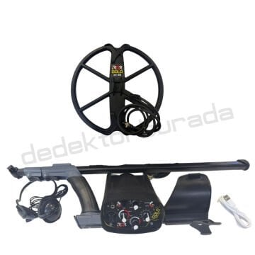 Rdr Gold Dedektör Altın Dedektörü - 18khz 32cm Başlıklı Paket