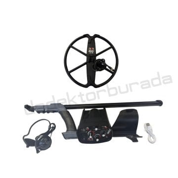 RDR Deep Pro Maxx Derin Arama Dedektörü -  6 kHz 32cm Başlıklı Paket