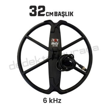 RDR Deep Pro Maxx Derin Arama Dedektörü -  6 kHz 32cm Başlıklı Paket