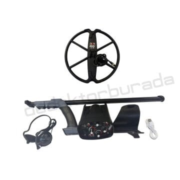 RDR Deep Pro Maxx Derin Arama Dedektörü -  6 kHz 38cm Başlıklı Paket