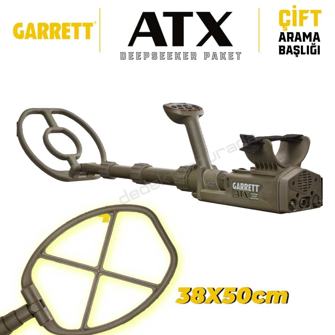 2.El ATX Basic Altın Dedektörü + 20'' Deepseeker Mono Arama Başlığı(Kopya)