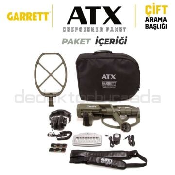 2.El ATX Basic Altın Dedektörü + 20'' Deepseeker Mono Arama Başlığı(Kopya)