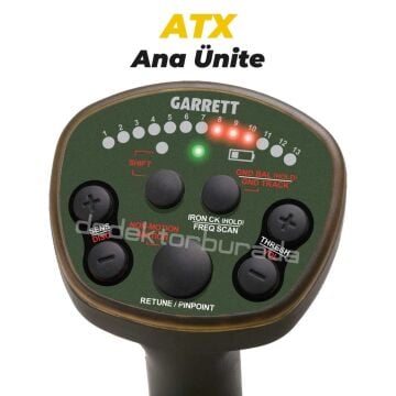 2.El ATX Basic Altın Dedektörü + 20'' Deepseeker Mono Arama Başlığı(Kopya)