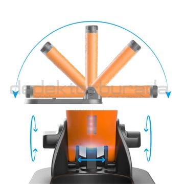 Scuba Tector PRO Su Altı Dedektörü & Sahil Arama Dedektörü - 20 cm Başlıklı - Arama Kollu