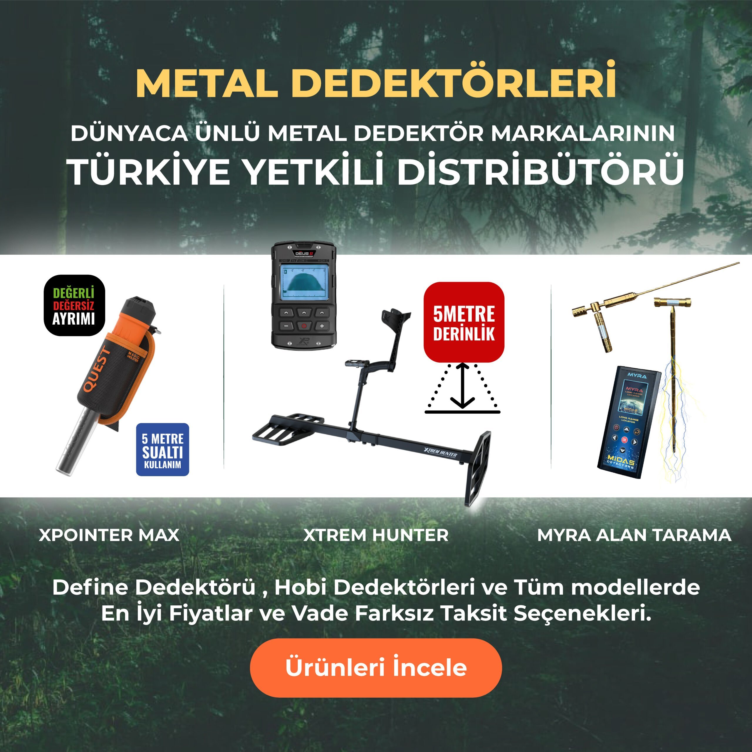 Genel Dedektörler