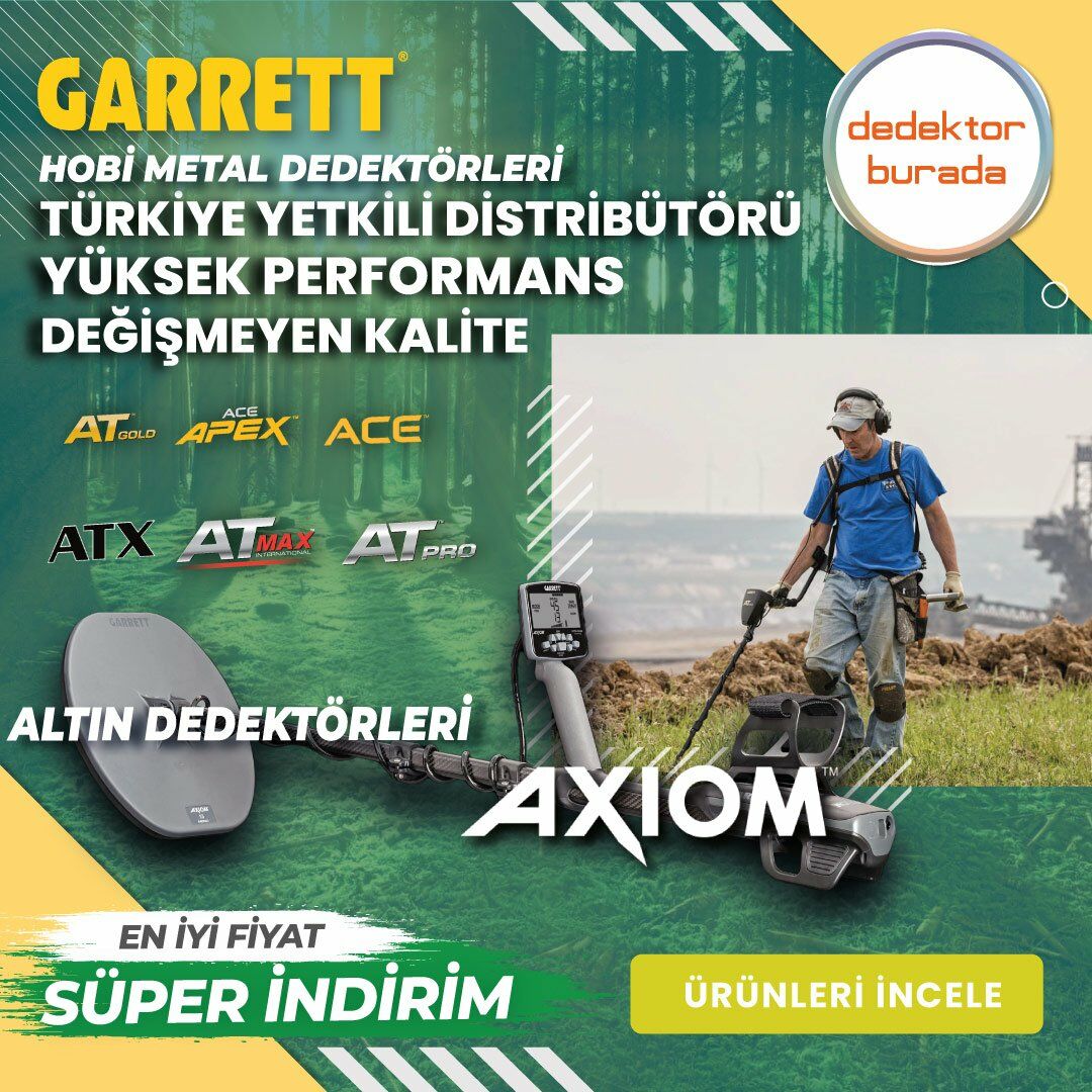Garrett Dedektör Türkiye