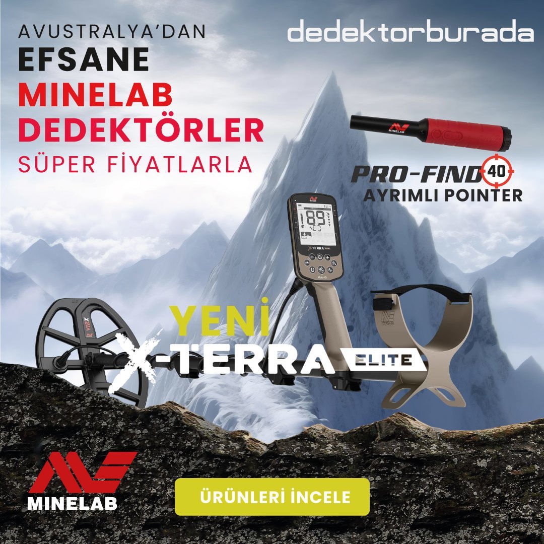 Minelab Dedektör Türkiye